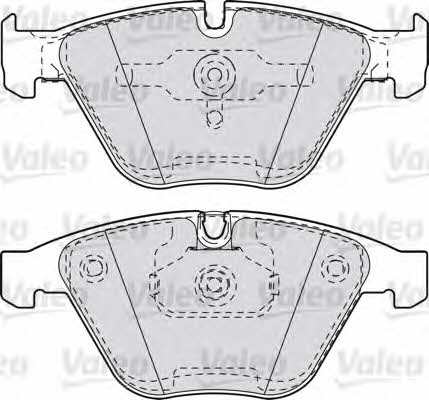 Valeo 598898 Brake Pad Set, disc brake 598898