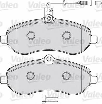 Valeo 598899 Brake Pad Set, disc brake 598899