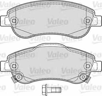 Valeo 598901 Brake Pad Set, disc brake 598901