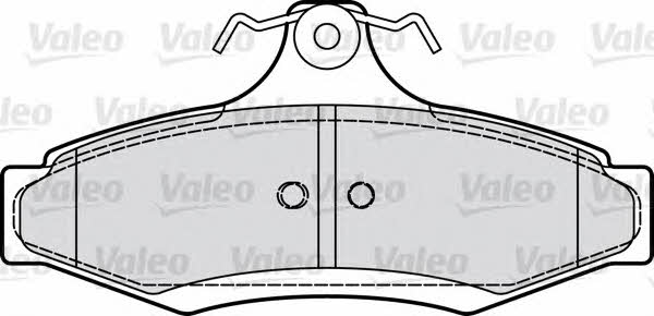 Valeo 598902 Brake Pad Set, disc brake 598902