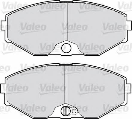 Valeo 598912 Brake Pad Set, disc brake 598912