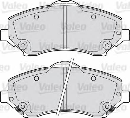 Valeo 598924 Brake Pad Set, disc brake 598924