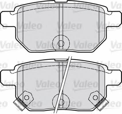 Valeo 598933 Brake Pad Set, disc brake 598933