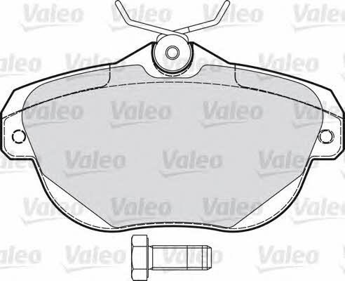 Valeo 598939 Brake Pad Set, disc brake 598939