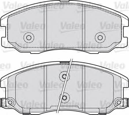 Valeo 598942 Brake Pad Set, disc brake 598942