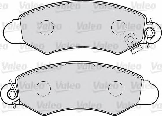 Valeo 598991 Brake Pad Set, disc brake 598991