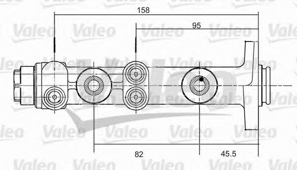 Valeo 350675 Brake Master Cylinder 350675