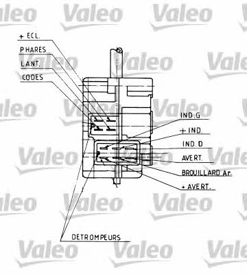Valeo 251104 Stalk switch 251104