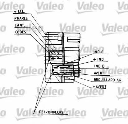 Valeo 251109 Stalk switch 251109