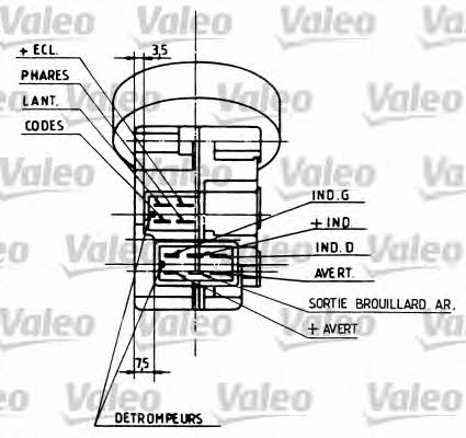 Stalk switch Valeo 251210