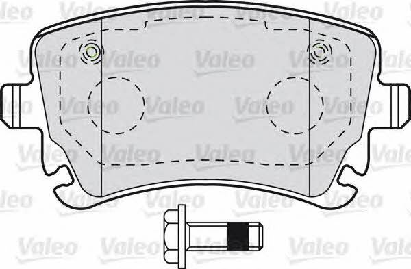 Valeo 601004 Brake Pad Set, disc brake 601004
