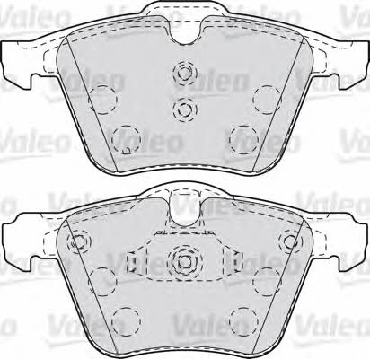 Valeo 601007 Brake Pad Set, disc brake 601007
