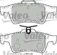 Valeo 601008 Brake Pad Set, disc brake 601008