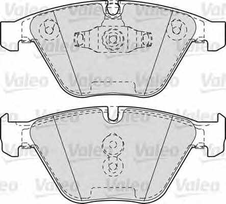 Valeo 601027 Brake Pad Set, disc brake 601027