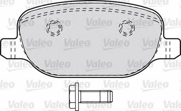 Valeo 601029 Brake Pad Set, disc brake 601029