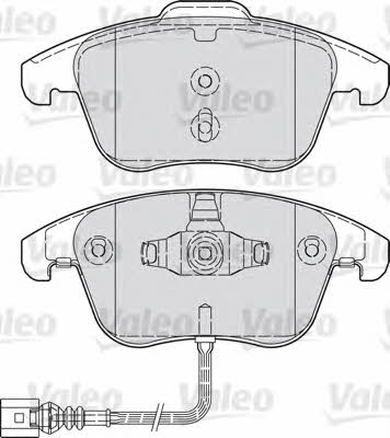 Valeo 601036 Brake Pad Set, disc brake 601036