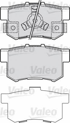 Valeo 601043 Brake Pad Set, disc brake 601043