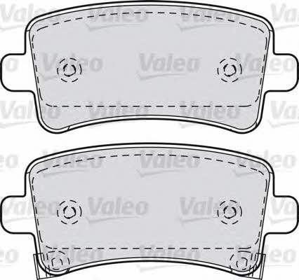 Valeo 601049 Brake Pad Set, disc brake 601049