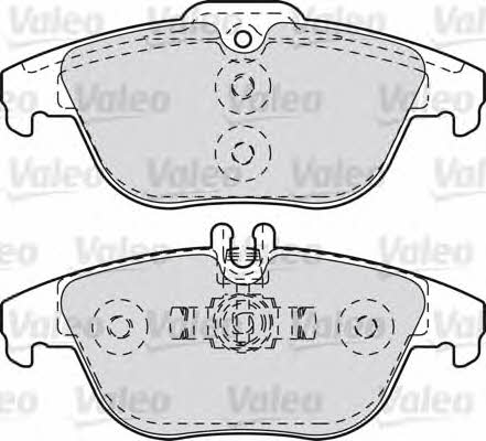 Valeo 601051 Brake Pad Set, disc brake 601051