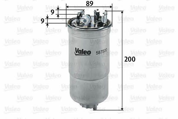 Valeo Fuel filter – price 50 PLN