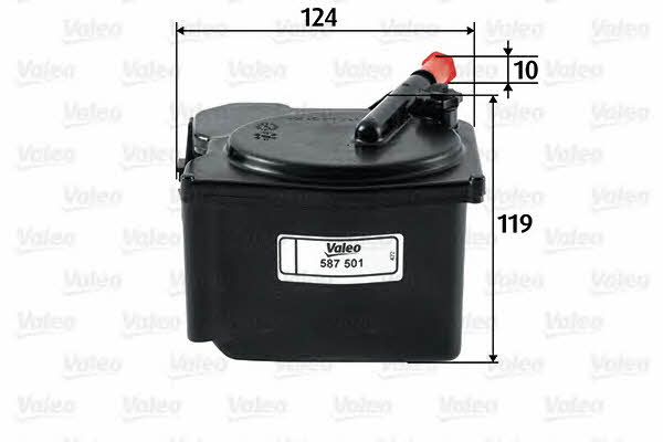 Valeo Fuel filter – price 73 PLN