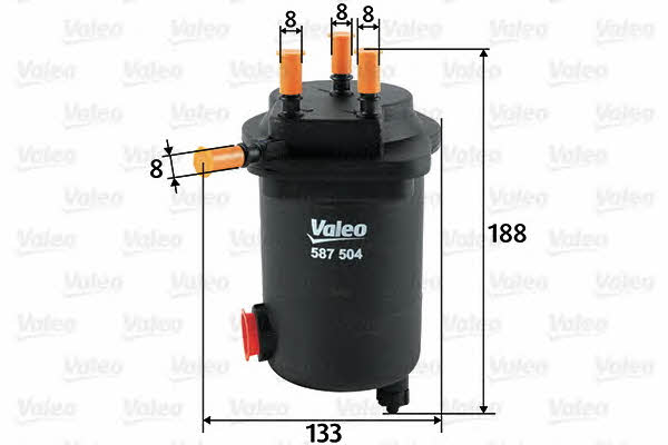 Valeo Fuel filter – price 88 PLN