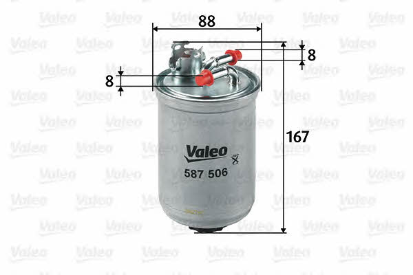 Valeo Fuel filter – price 51 PLN