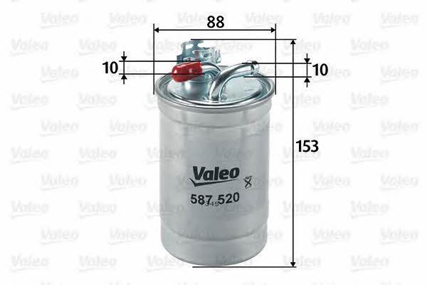 Valeo Fuel filter – price 93 PLN