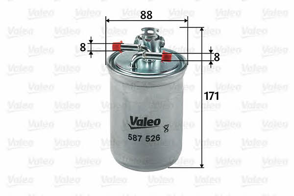 Valeo Fuel filter – price 52 PLN