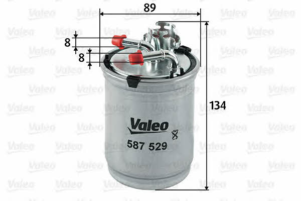 Valeo Fuel filter – price 60 PLN