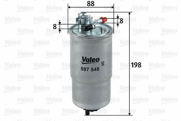Valeo Fuel filter – price 74 PLN