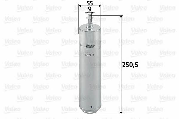 Fuel filter Valeo 587711