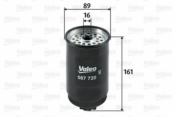 Fuel filter Valeo 587720