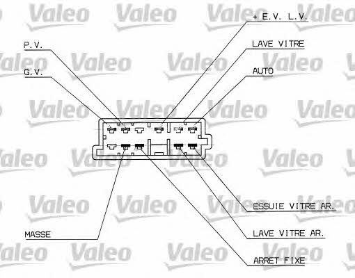 Valeo 251314 Stalk switch 251314