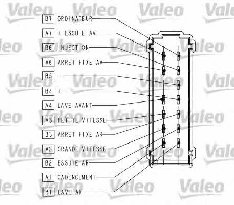 Valeo 251566 Stalk switch 251566