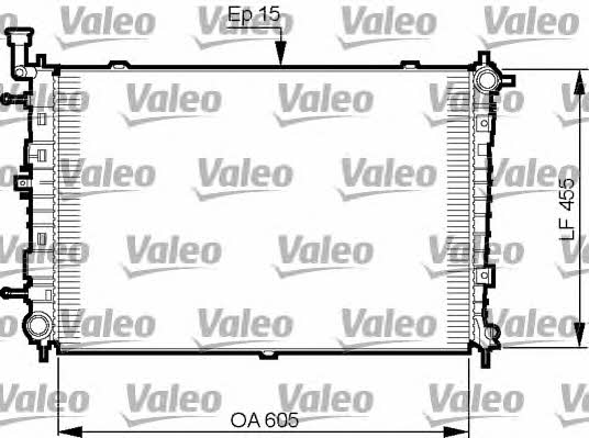 Valeo 735516 Radiator, engine cooling 735516