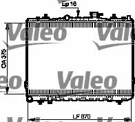 Valeo 735523 Radiator, engine cooling 735523
