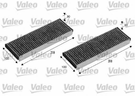 Valeo 715501 Activated Carbon Cabin Filter 715501