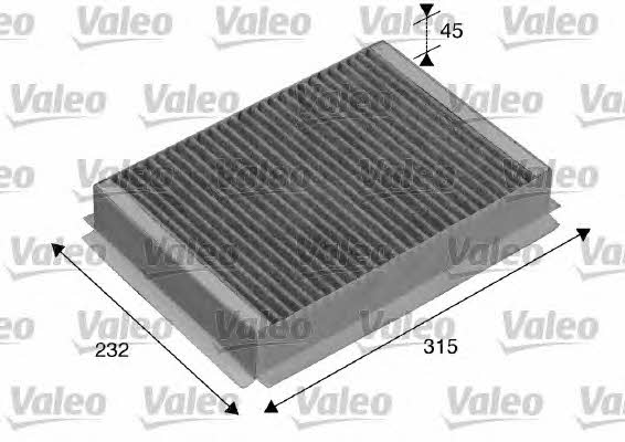 Valeo 715505 Activated Carbon Cabin Filter 715505