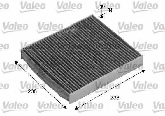 Valeo 715511 Activated Carbon Cabin Filter 715511