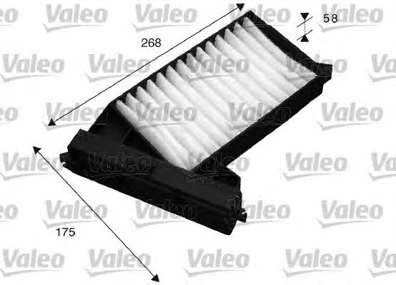 Valeo 715528 Filter, interior air 715528