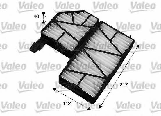 Valeo 715563 Filter, interior air 715563