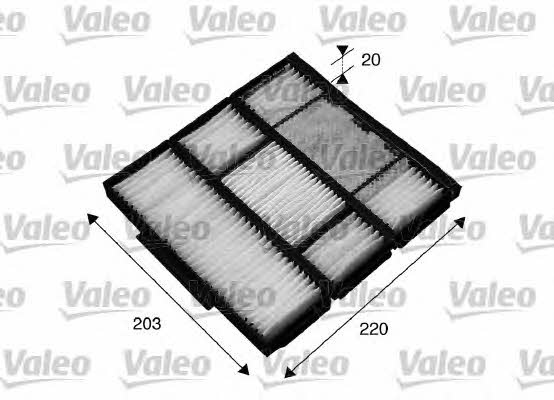 Valeo 715565 Filter, interior air 715565