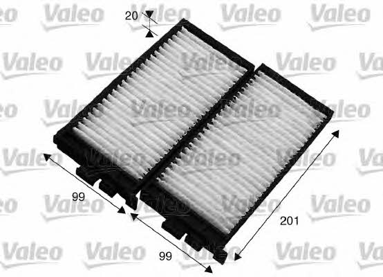 Valeo 715566 Filter, interior air 715566
