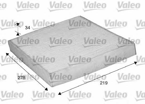 Valeo 715581 Filter, interior air 715581