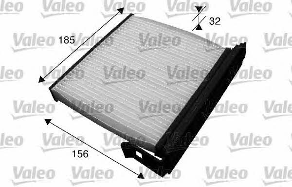 Valeo 715590 Filter, interior air 715590