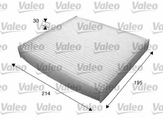 Valeo 715620 Filter, interior air 715620