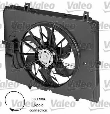 Valeo 696052 Radiator cooling fan motor 696052
