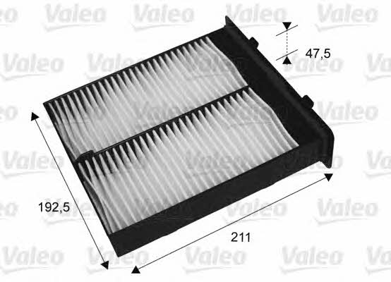 Valeo 715652 Filter, interior air 715652