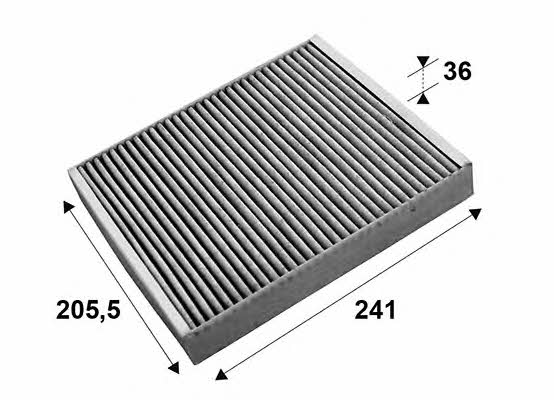 Valeo 715659 Activated Carbon Cabin Filter 715659